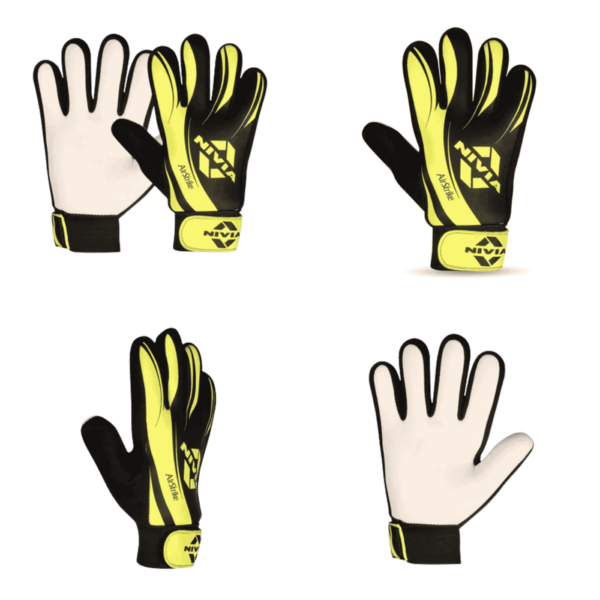 NIVIA Air Strike Goalkeeping Gloves (Multicolor)