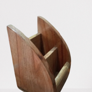 Wooden Pen Stand