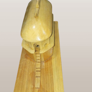 Wooden Rong Ghar Model – Handcrafted