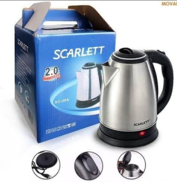 Scarlett automatic electric kettle for multipurpose use