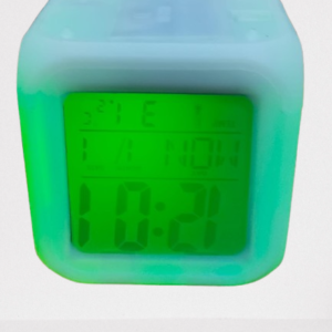 Color Change Digital Alarm Clock Pack of 1