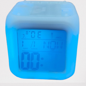 Color Change Digital Alarm Clock Pack of 1