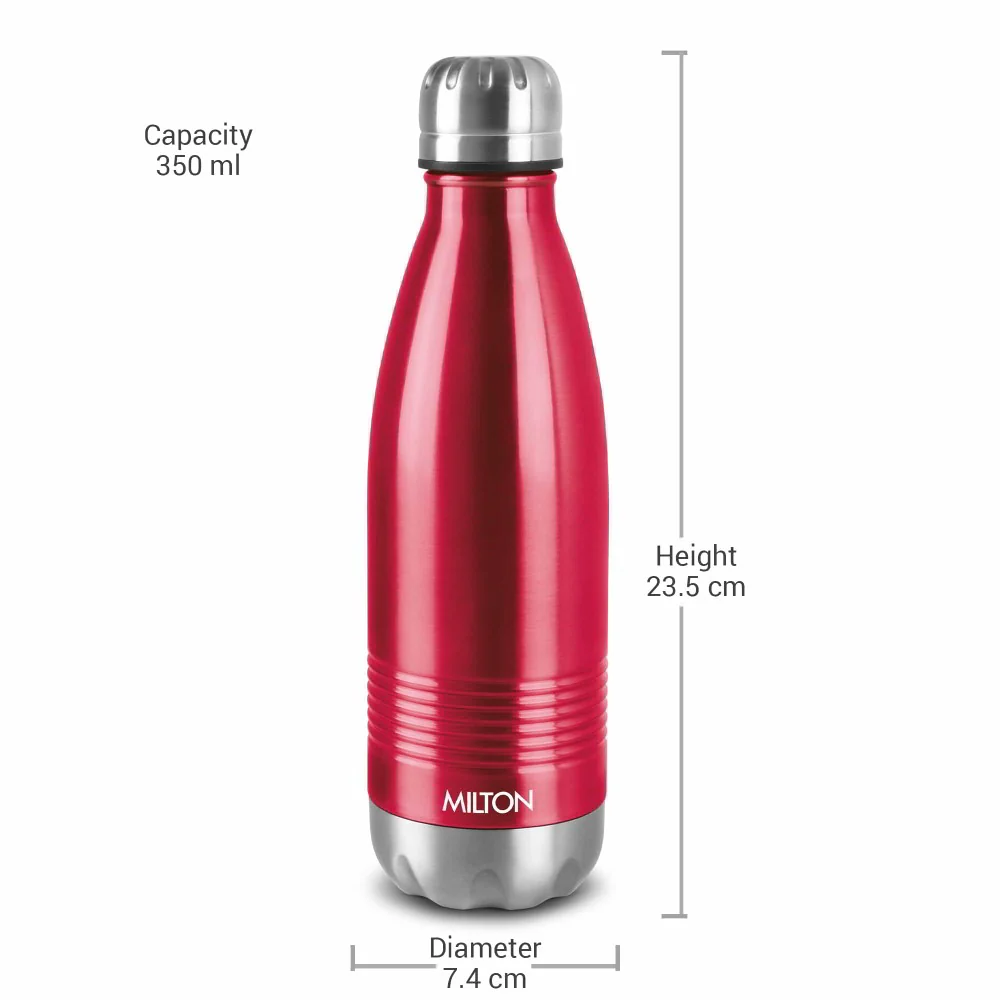 Milton Thermosteel Vacuum Insulated Bottle (DUO DLX 350ml–750ml) - Image 5
