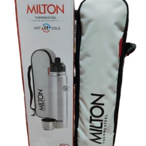 Milton Thermosteel Stainless Steel Vacuum Flask 500ml–1000ml Hot & Cold Water Bottle