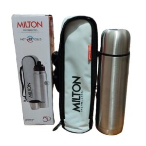 Milton Thermosteel Stainless Steel Vacuum Flask 500ml–1000ml Hot & Cold Water Bottle