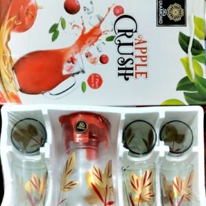 Apple Crush Glass & Jar Set